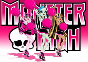 Вафельная картинка "Монстр Хай №51"