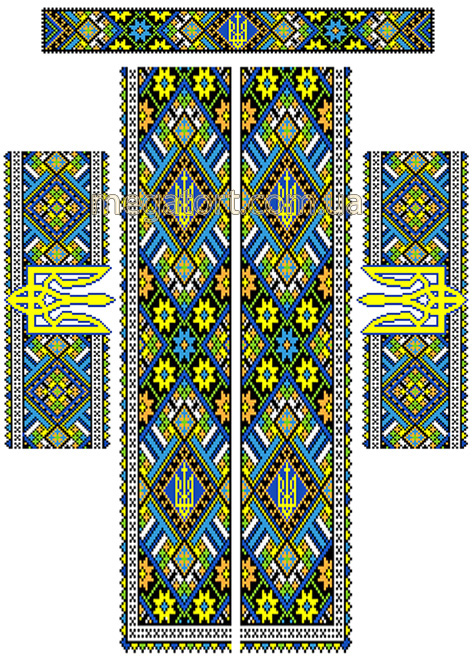 Вафельная картинка "Вышивка №10"