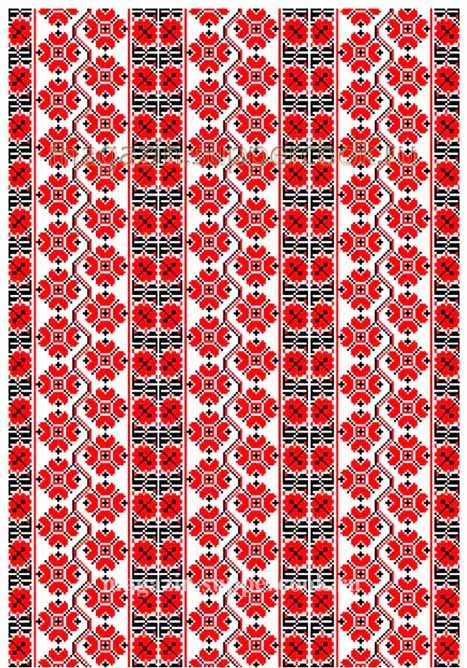 Вафельная картинка "Вышивка №11"