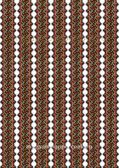 Вафельная картинка "Вышивка №15"