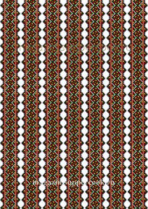 Вафельная картинка "Вышивка №15"