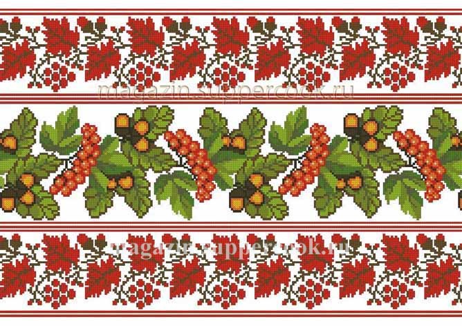 Вафельная картинка "Вышивка №23"