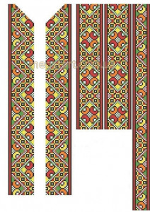 Вафельная картинка "Вышивка №31"