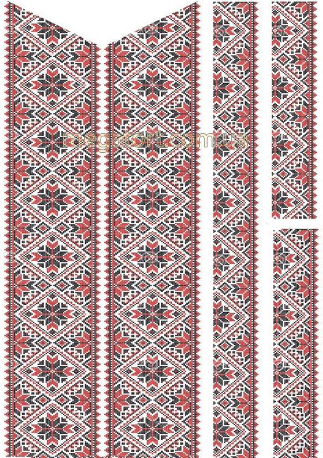 Вафельная картинка "Вышивка №39"