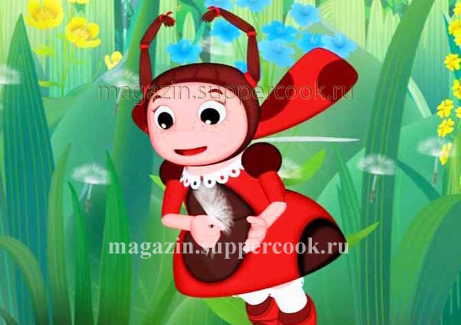 Вафельная картинка "Лунтик №21"