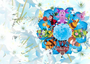 Вафельная картинка "Лунтик №22"