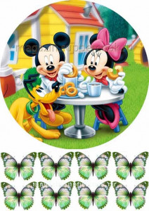 Вафельная картинка "Микки-Маус №9"