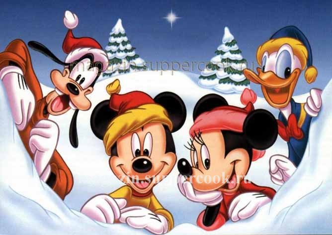 Вафельная картинка "Микки-Маус №16"