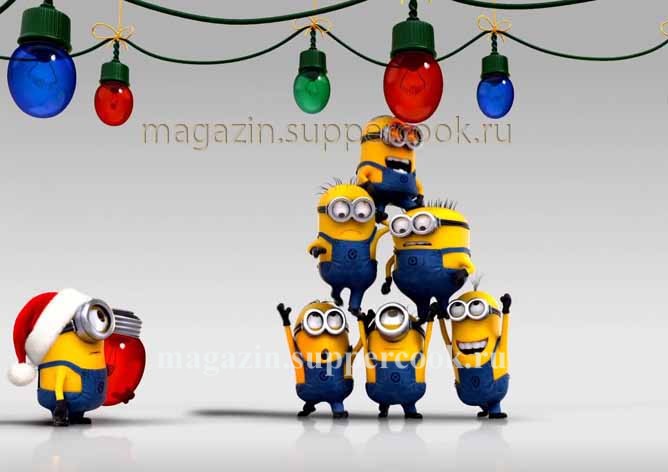 Вафельная картинка "Миньоны №18"