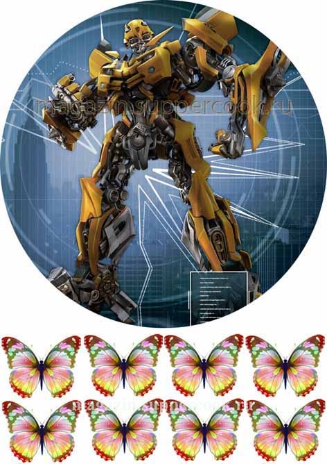 Вафельная картинка "Трансформеры №16"