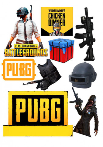 Вафельная картинка для топперов и пряников PABG