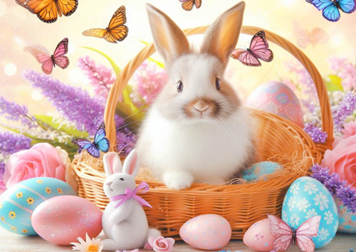 Вафельная картинка "Пасха №2"