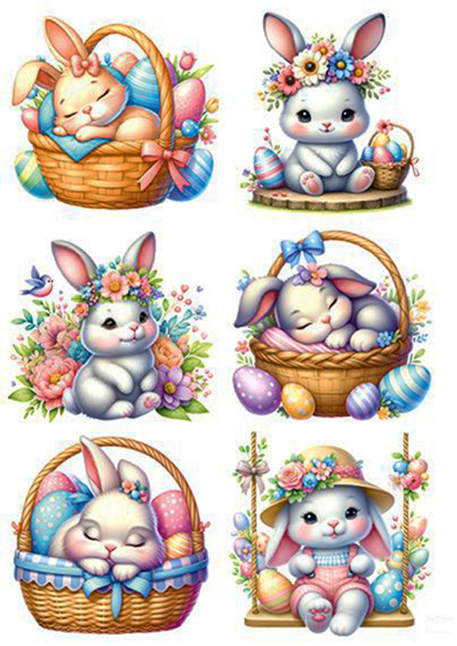 Вафельная картинка "Пасха №6"
