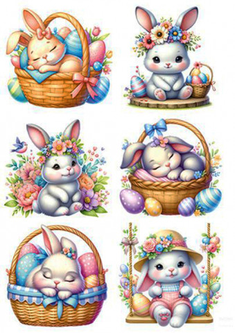 Вафельная картинка "Пасха №6"