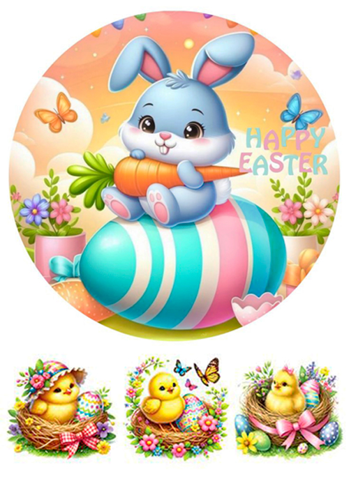 Вафельная картинка "Пасха №18"