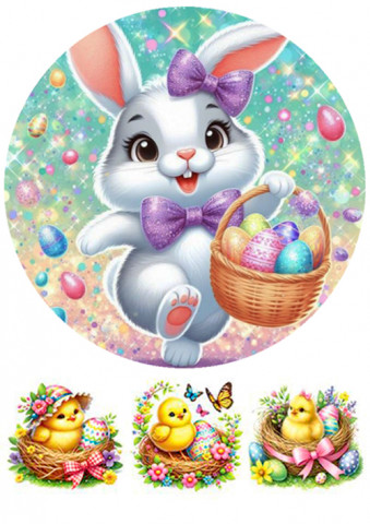 Вафельная картинка "Пасха №24"