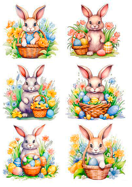 Вафельная картинка "Пасха №25"