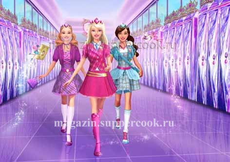 Вафельная картинка "Барби №19"