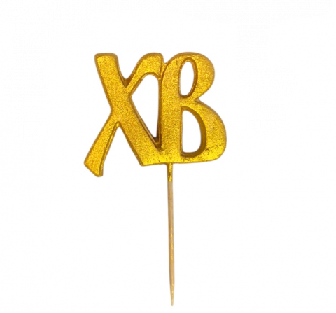 Набір “Літери ХВ золото”