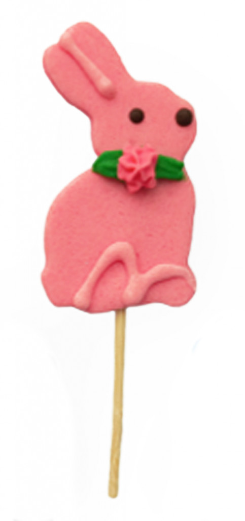 Пасхальный Зайчик розовый топер