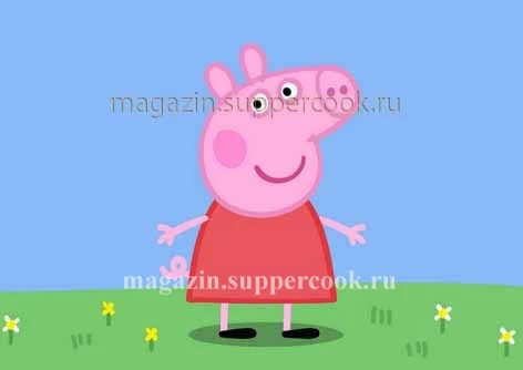Вафельна картинка "Свинка Пеппа №22"