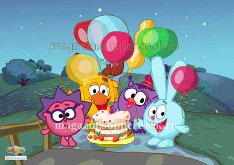 Вафельная картинка "Смешарики №23"