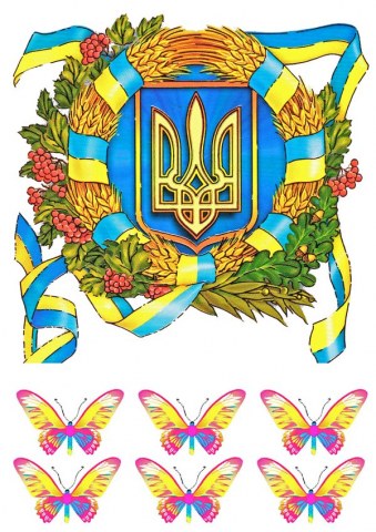 Вафельна картинка "Україна №6"