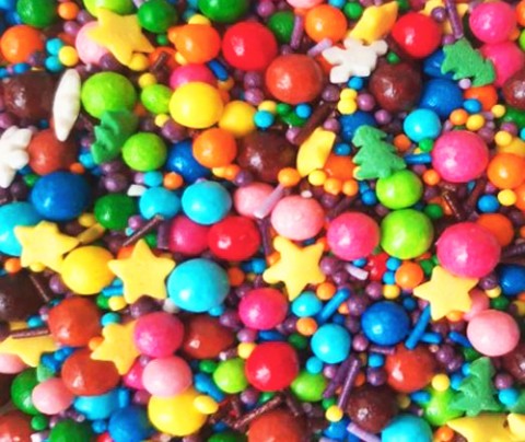 Посыпка коктейль "Салют" 60г (баночка)