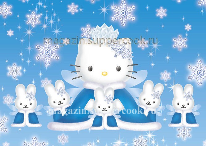 Вафельная картинка "Китти №15"