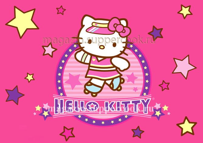 Вафельная картинка "Китти №20"