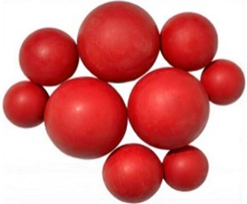 Шоколадные сферы Красные (9шт)