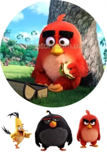 Вафельна картинка "Angry Birds №5"