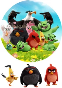 Вафельна картинка "Angry Birds №18"