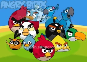 Вафельна картинка "Angry Birds №20"