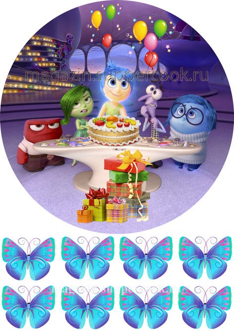 Вафельная картинка "Головоломка №3"