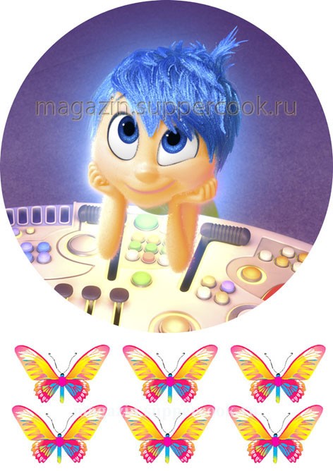 Вафельная картинка "Головоломка №6"