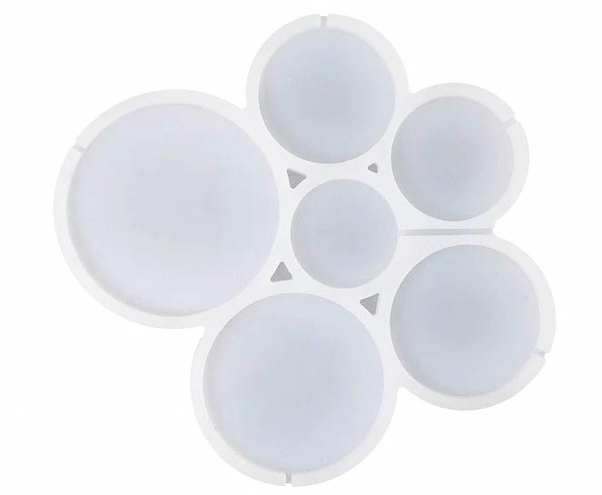 Силіконовий молд для льодяників "Кружечки"