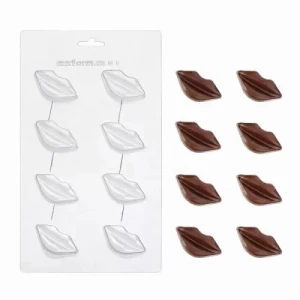 Пластиковая форма для шоколада "Губки"