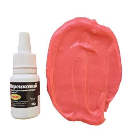 Гелевий барвник Iryska "Персиковий" 15г