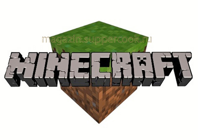 Вафельная картинка "Майнкрафт №13"