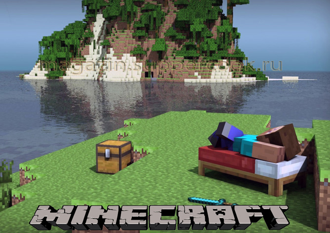 Вафельная картинка "Майнкрафт №18"