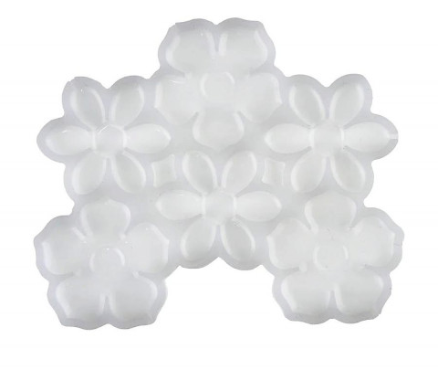 Силіконовий молд для льодяників "Квіти"