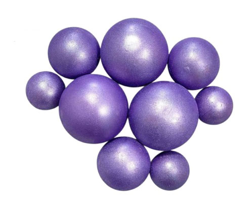 Шоколадные сферы Фиолетовый перламутр (9шт)