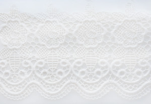Кружево из айсинга №22 "Белое"
