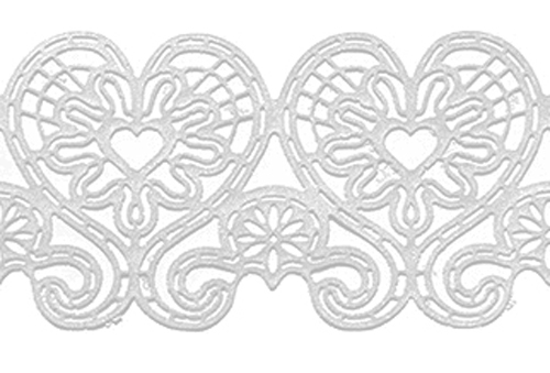Кружево из айсинга №19 "Белое"