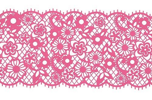 Мереживо з айсингу №26 "Рожеве"