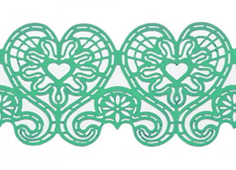 Кружево из айсинга №19 "Мята"
