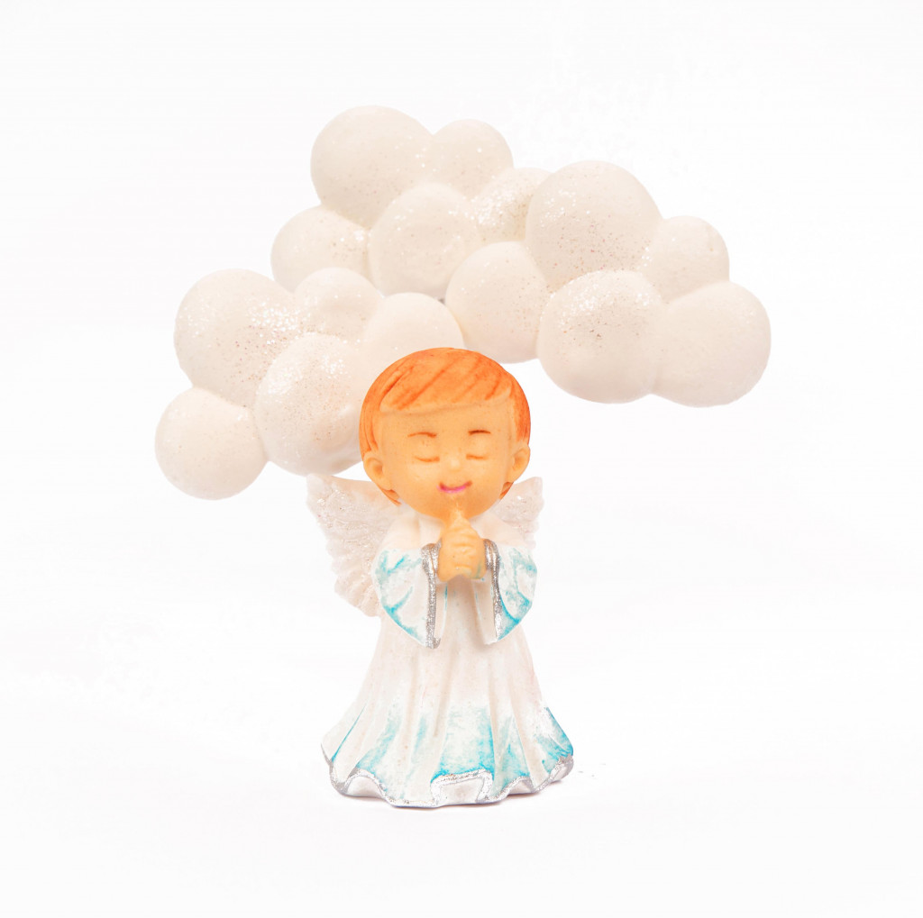Цукрова прикраса Янголятко хлопчик