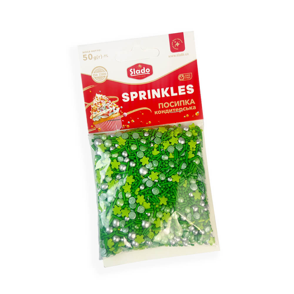 Посипка коктейль "Зелений гай" 50г
