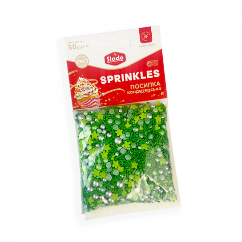 Посипка коктейль "Зелений гай" 50г